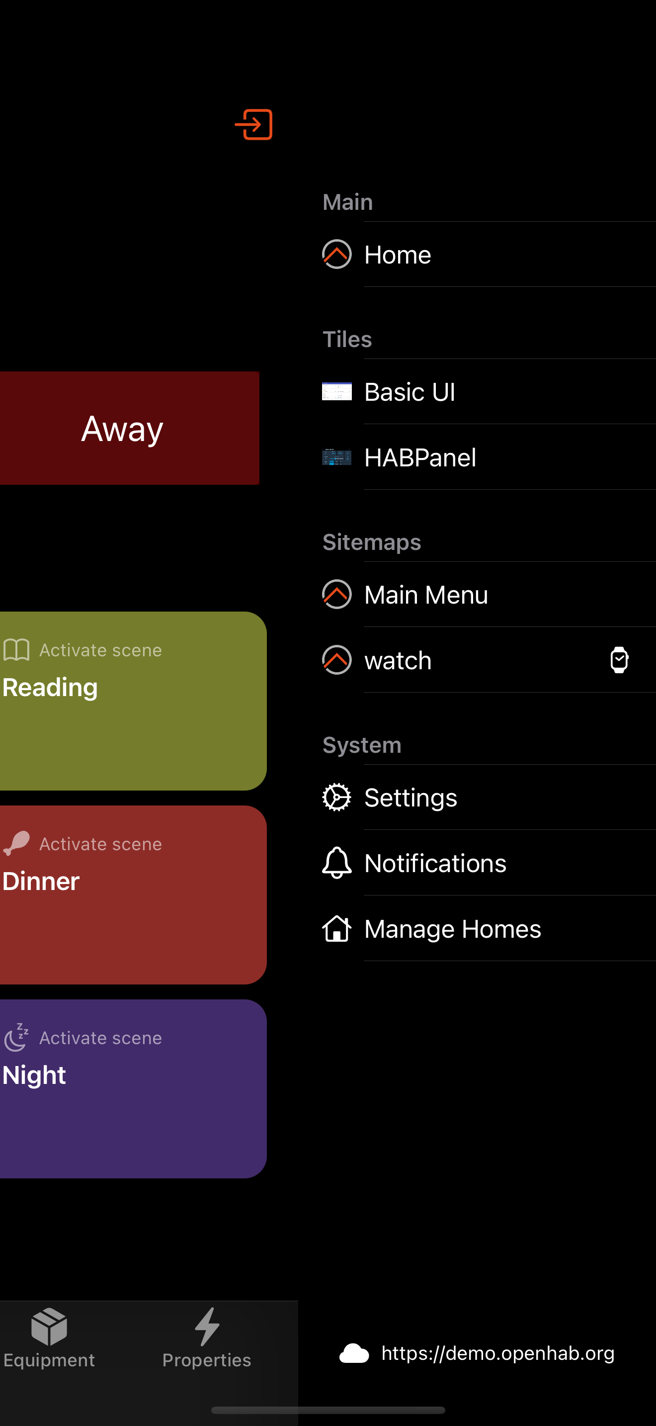 Side Menu